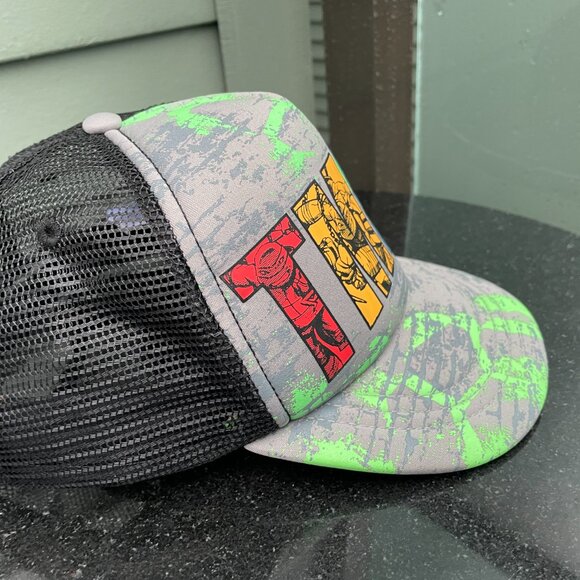TMNT Teenage Mutant Ninja Turtles Kids Trucker Hat Nickelodean 2015 - Picture 4 of 5